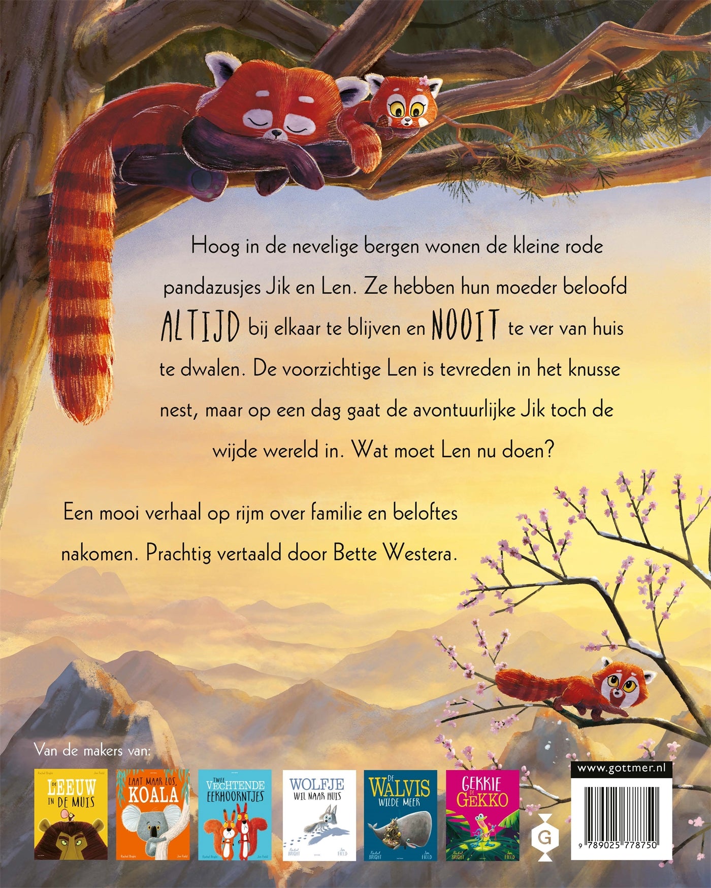 Beloofd is belooft, kleine panda's - Rachel Bright & Jim Field