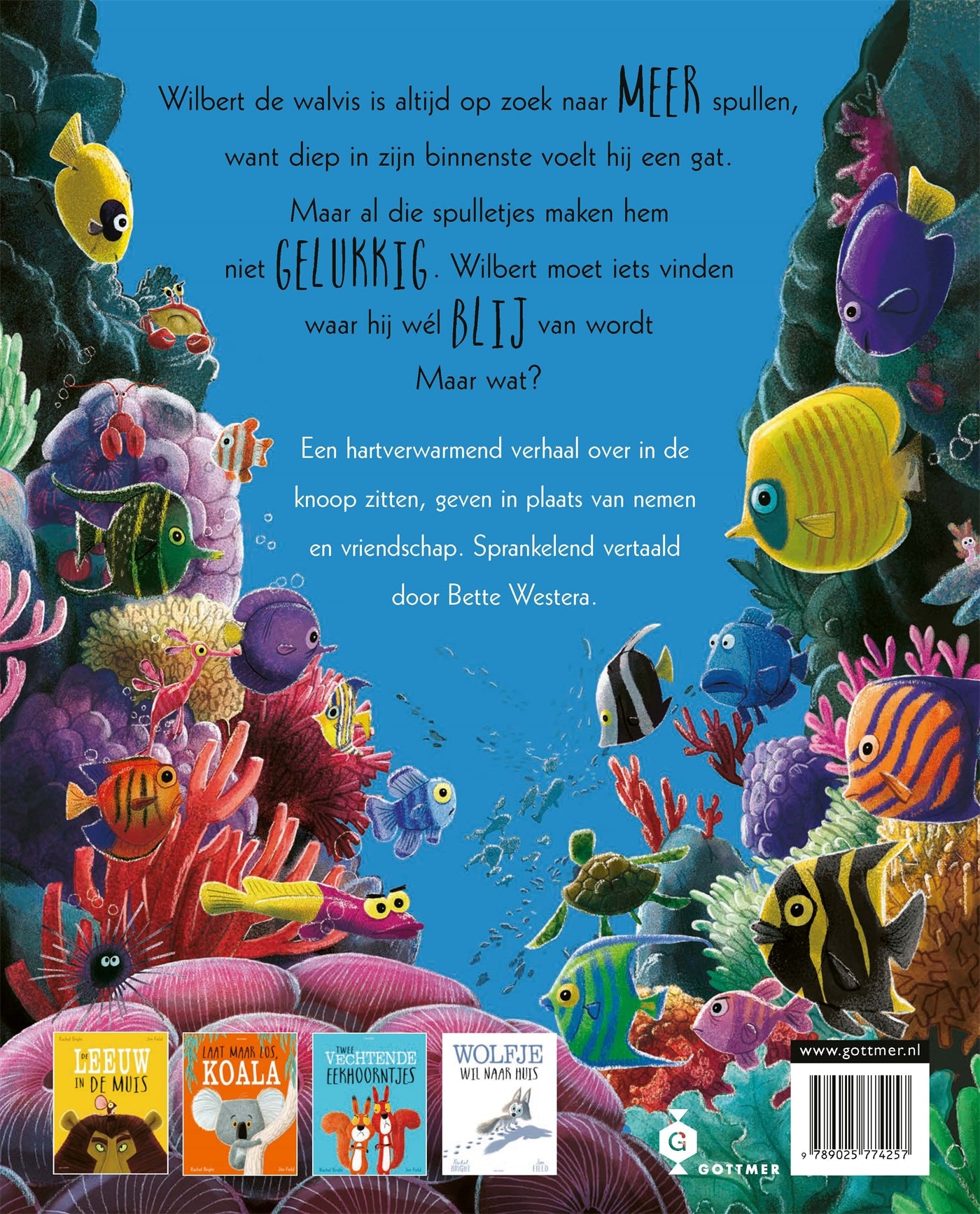 De walvis wilde meer - Rachel Bright & Jim Field