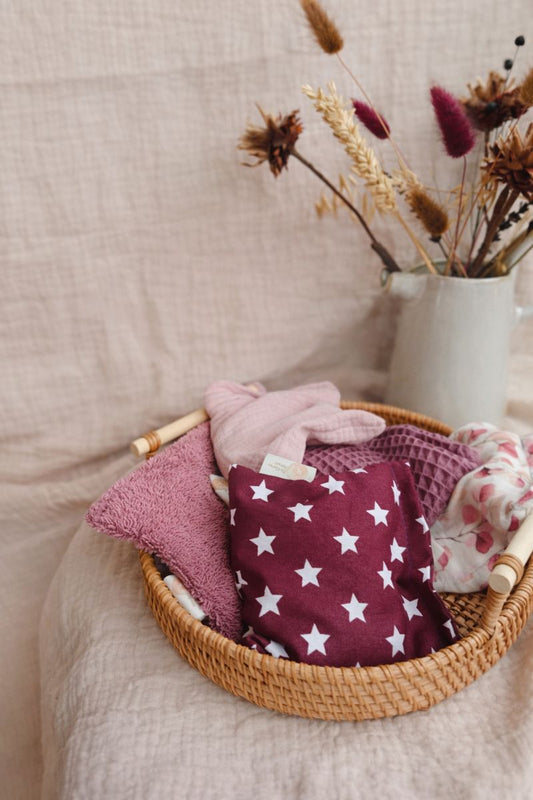 Roze set pittenzakjes