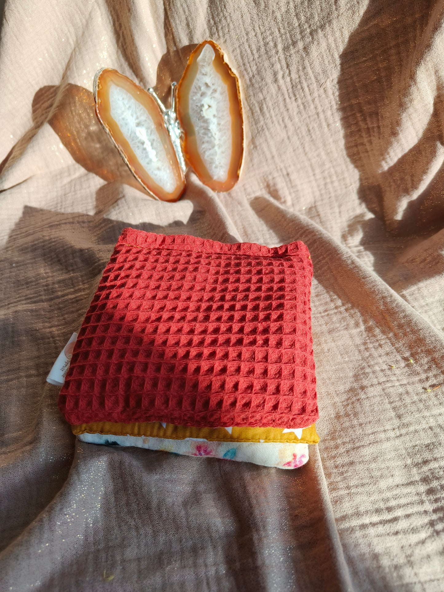 Gele set pittenzakjes