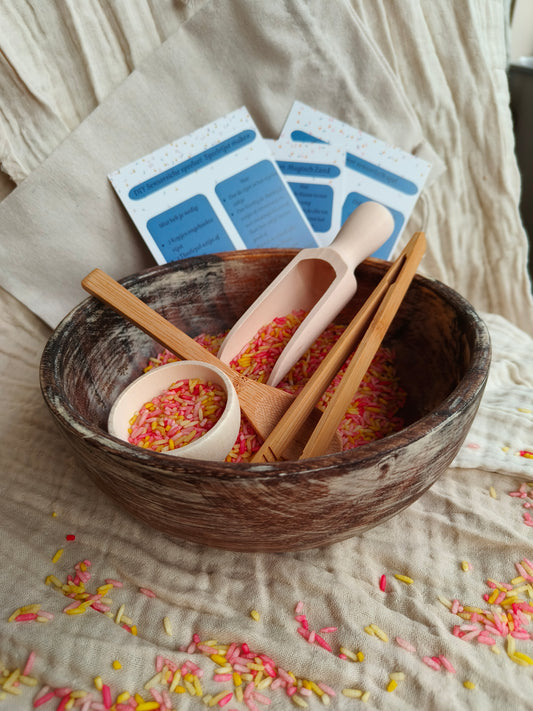 DIY sensorische speelset